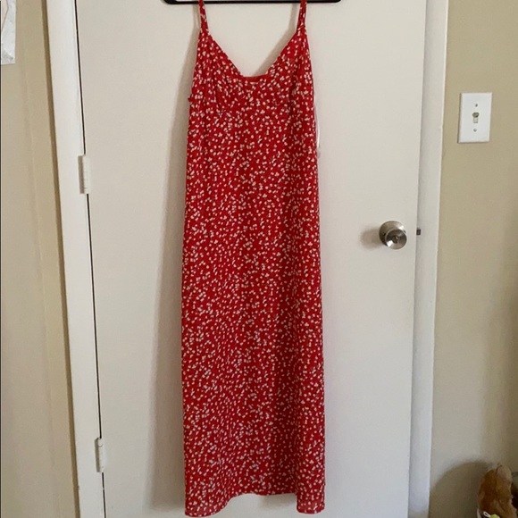Red Maxi Dress - Picture 1 of 2